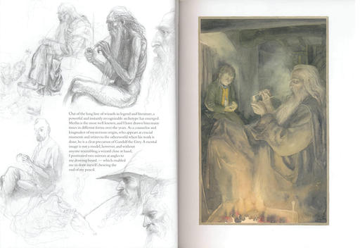 Властелин Колец Онлайн - 'The Lord of The Rings Sketchbook' by Alan Lee.